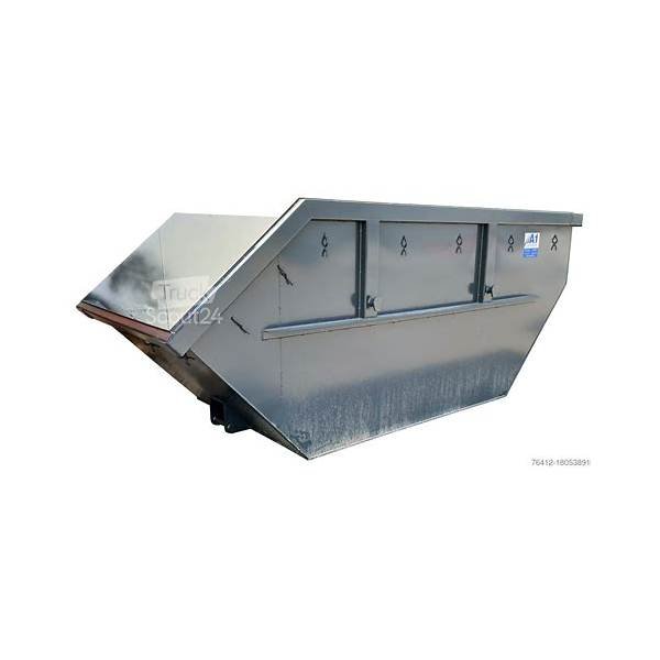 Absetzmulde 10 m³ grau
